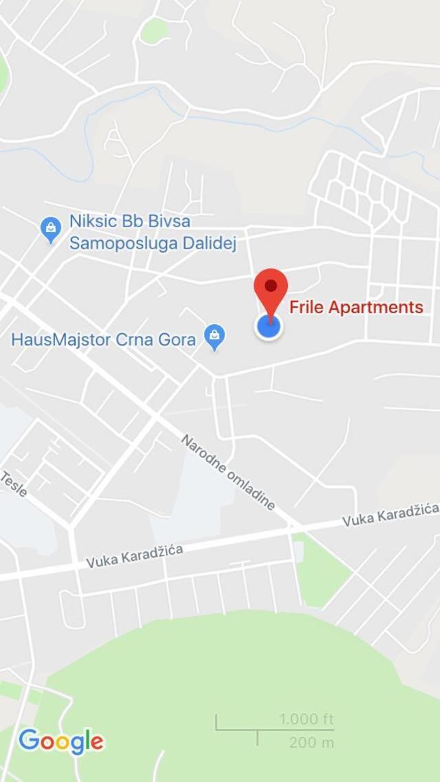 Nikšić Frile Apartments المظهر الخارجي الصورة